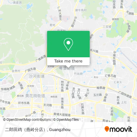 二郎田鸡（燕岭分店） map