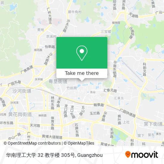 华南理工大学 32 教学楼 305号 map
