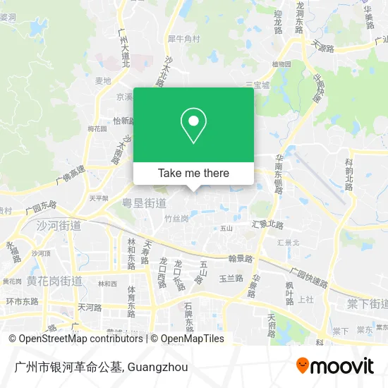 广州市银河革命公墓 map