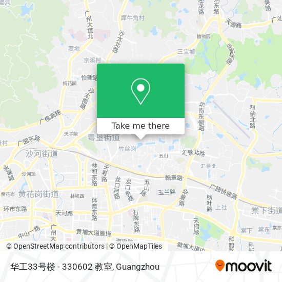 华工33号楼 - 330602 教室 map