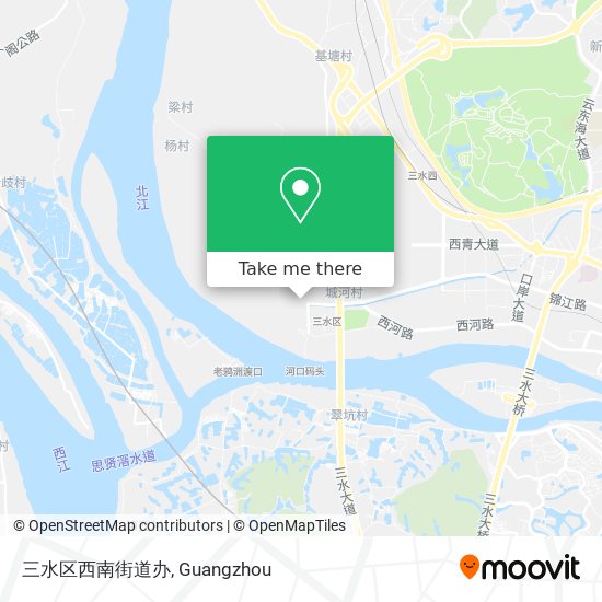 三水区西南街道办 map