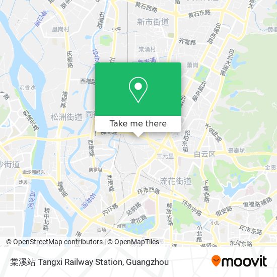 棠溪站 Tangxi Railway Station map