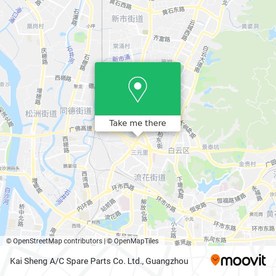 Kai Sheng A / C Spare Parts Co. Ltd. map