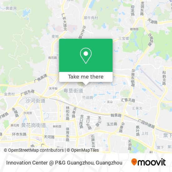 Innovation Center @ P&G Guangzhou map