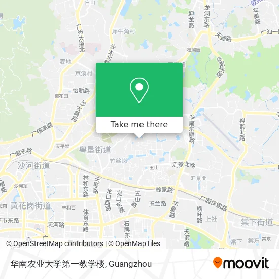 华南农业大学第一教学楼 map