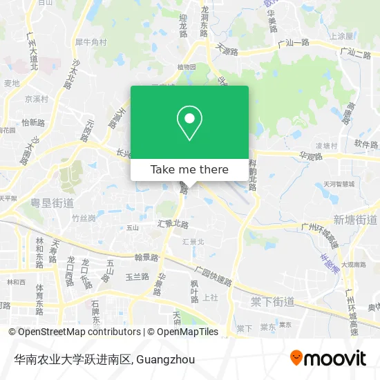 华南农业大学跃进南区 map