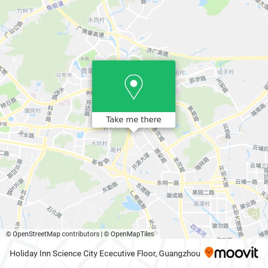 Holiday Inn Science City Ececutive Floor map
