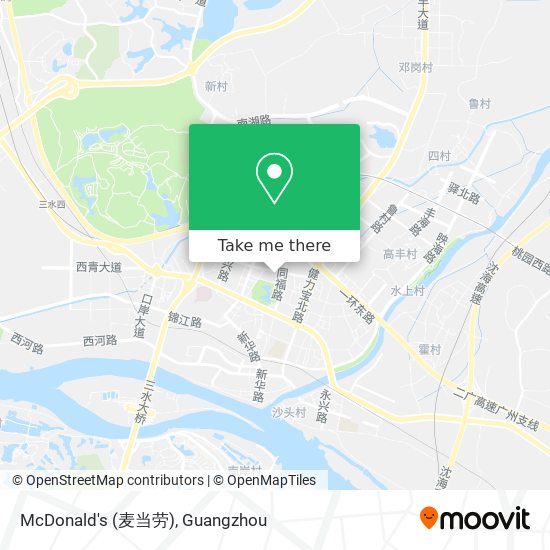 McDonald's (麦当劳) map