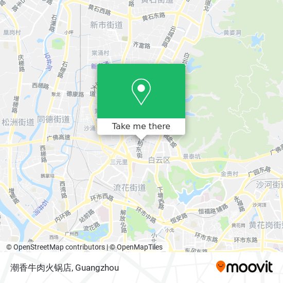 潮香牛肉火锅店 map