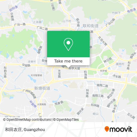 和田农庄 map