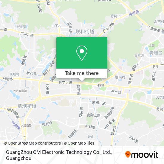 GuangZhou CM Electronic Technology Co., Ltd. map