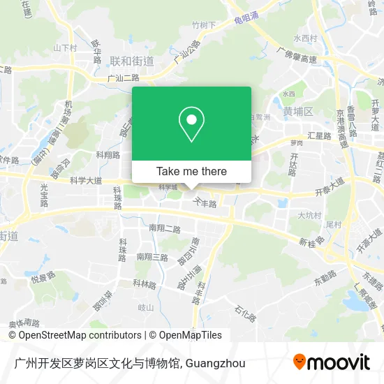 广州开发区萝岗区文化与博物馆 map