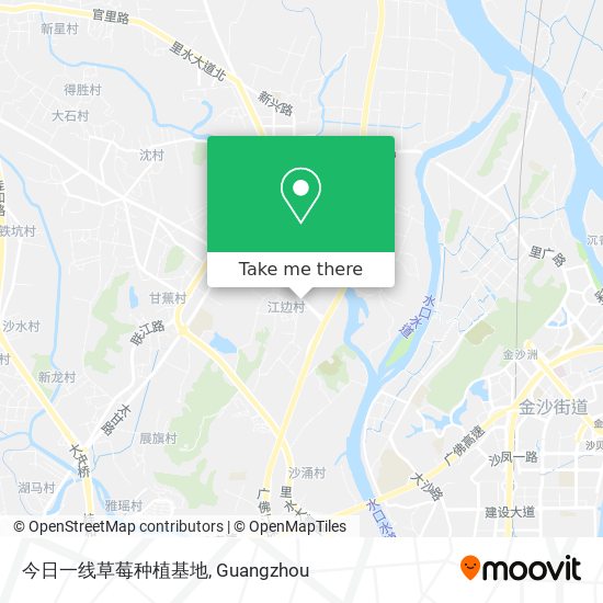 今日一线草莓种植基地 map