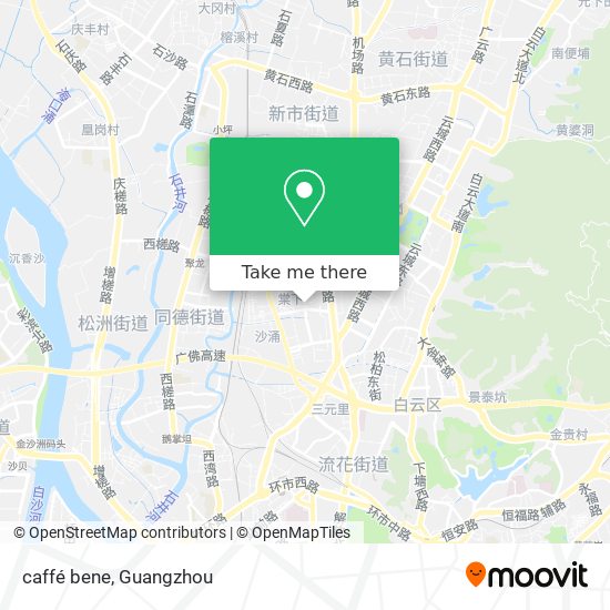 caffé bene map
