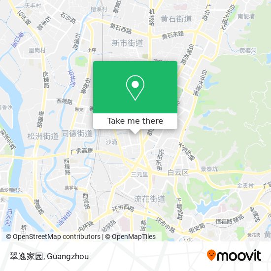 翠逸家园 map