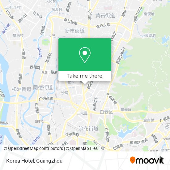 Korea Hotel map