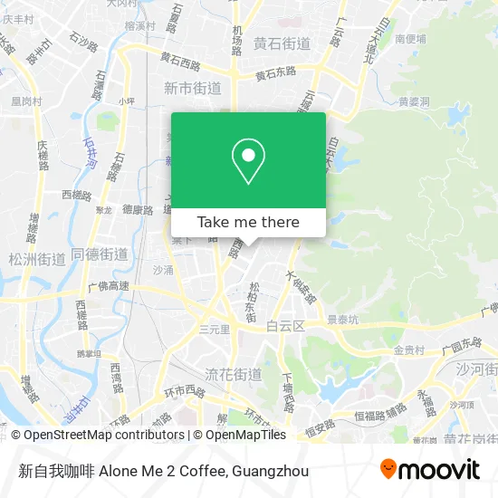 新自我咖啡 Alone Me 2 Coffee map