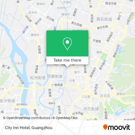 City Inn Hotel map