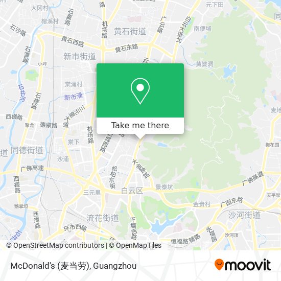 McDonald's (麦当劳) map