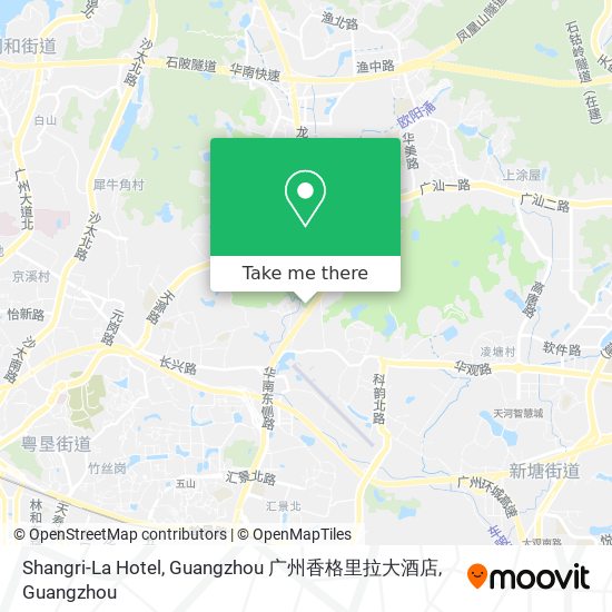 Shangri-La Hotel, Guangzhou 广州香格里拉大酒店 map
