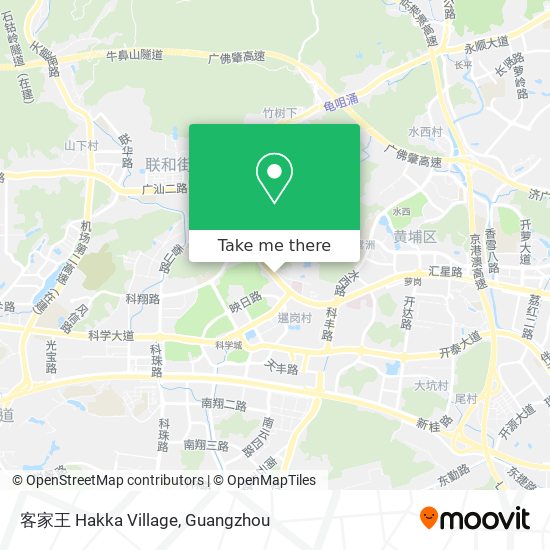 客家王 Hakka Village map