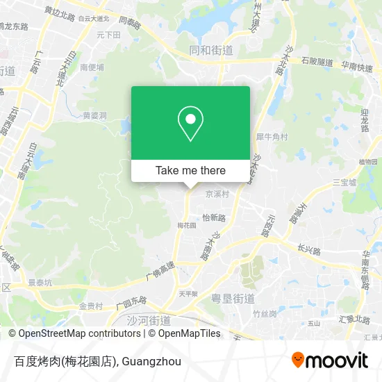百度烤肉(梅花園店) map