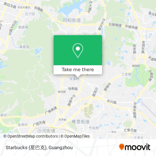 Starbucks (星巴克) map