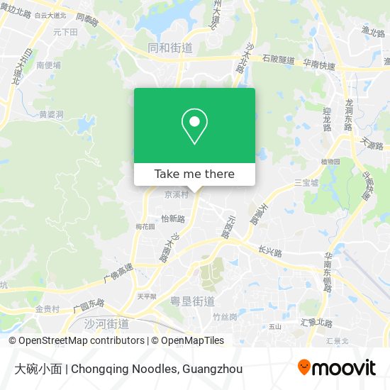 大碗小面 | Chongqing Noodles map