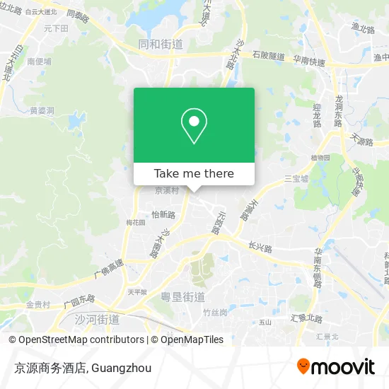京源商务酒店 map