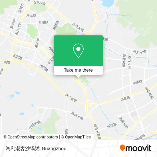 鸿利潮客沙锅粥 map
