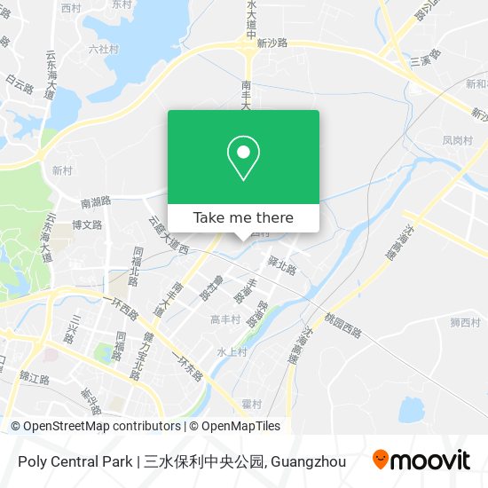 Poly Central Park | 三水保利中央公园 map
