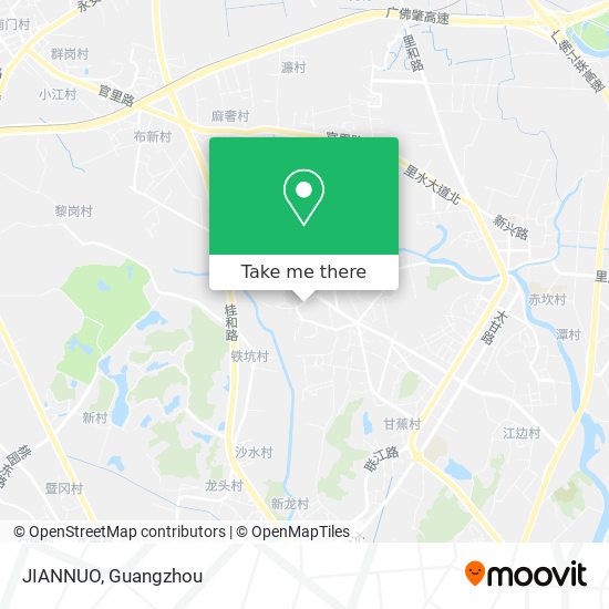 JIANNUO map