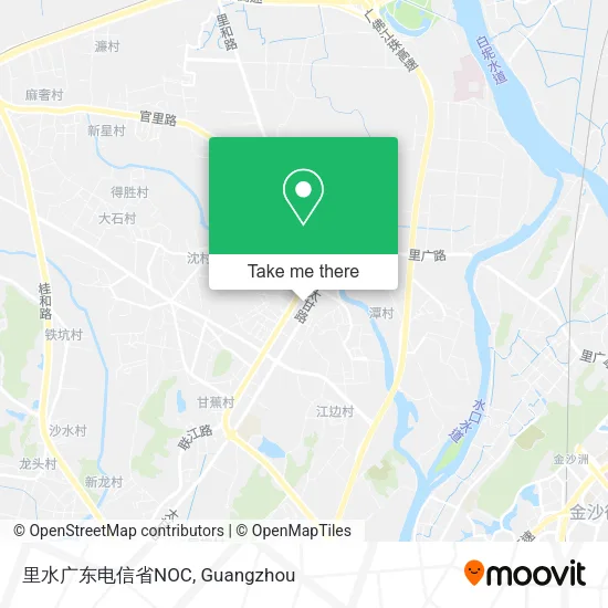 里水广东电信省NOC map