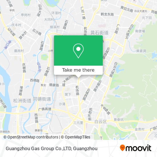 Guangzhou Gas Group Co.,LTD map