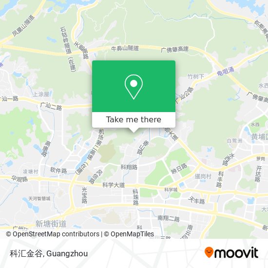 科汇金谷 map