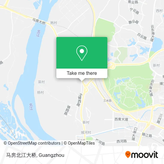 马房北江大桥 map