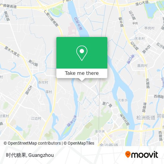 时代糖果 map