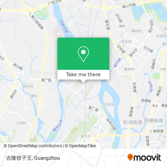 吉隆饺子王 map
