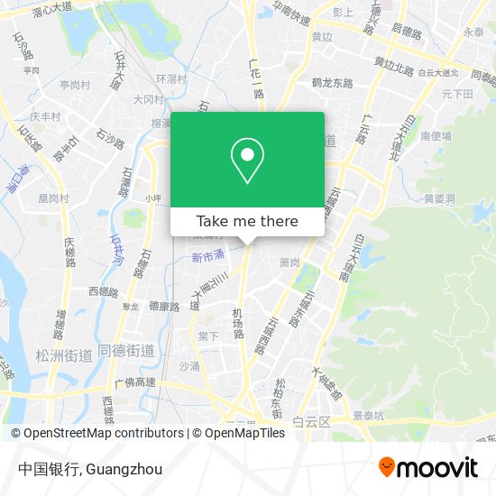 中国银行 map
