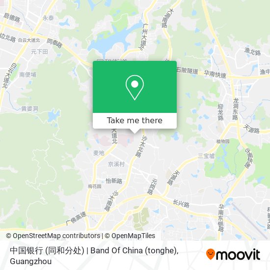 中国银行 (同和分处) | Band Of China (tonghe) map