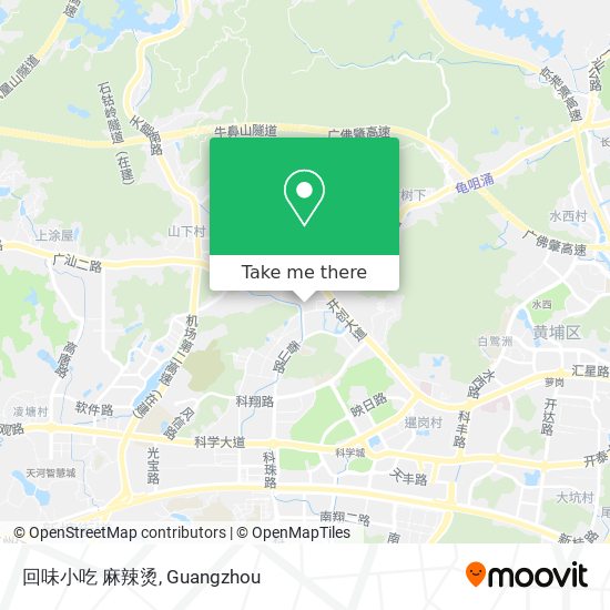 回味小吃 麻辣烫 map