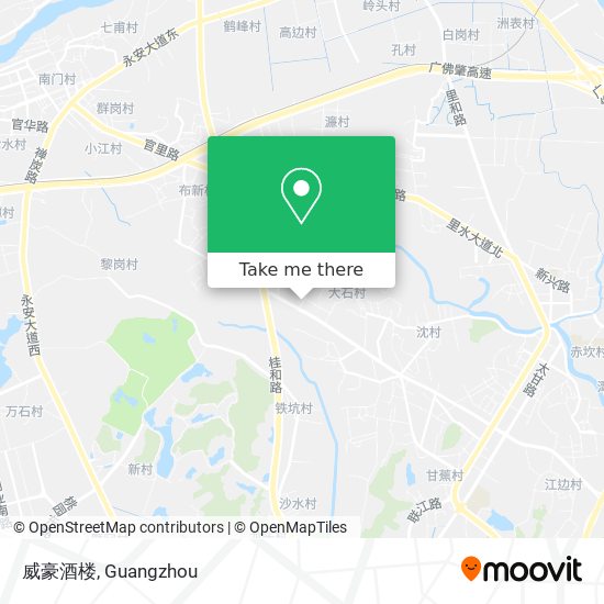 威豪酒楼 map