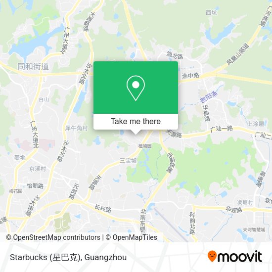 Starbucks (星巴克) map