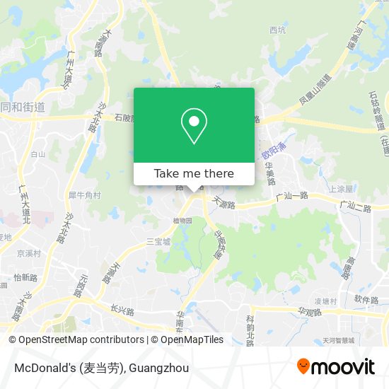 McDonald's (麦当劳) map