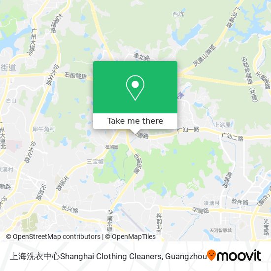 上海洗衣中心Shanghai Clothing Cleaners map