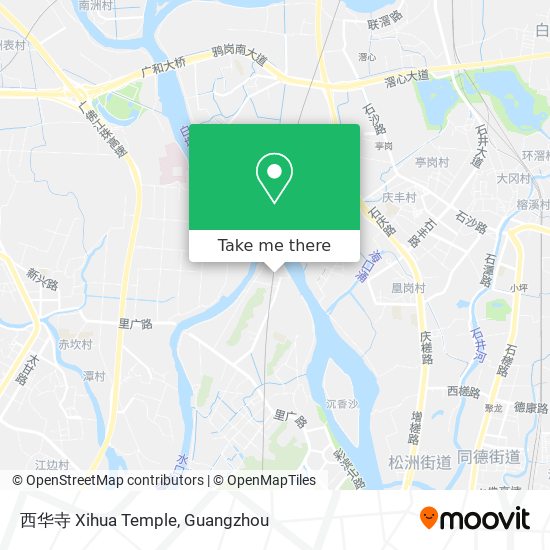 西华寺 Xihua Temple map
