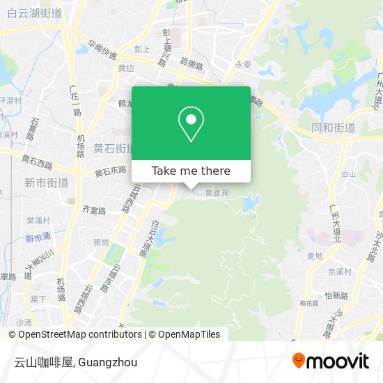 云山咖啡屋 map