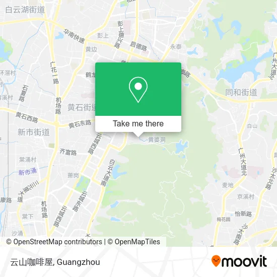 云山咖啡屋 map