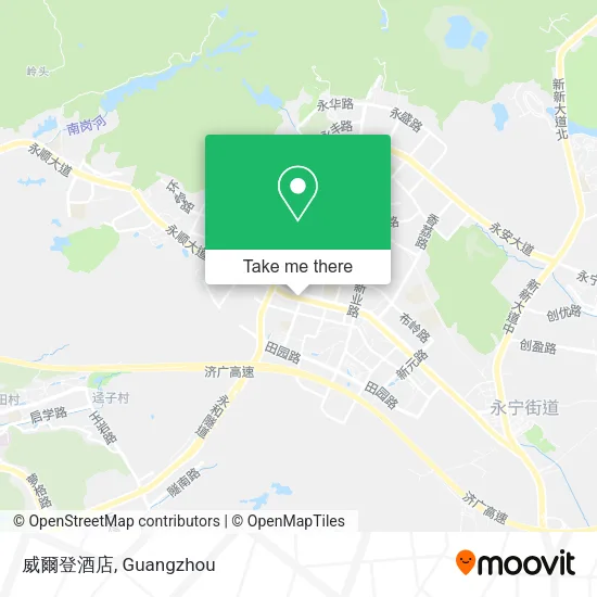 威爾登酒店 map