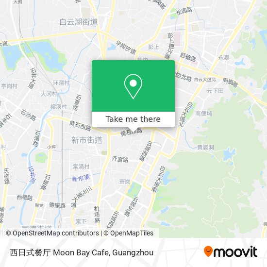 西日式餐厅 Moon Bay Cafe map